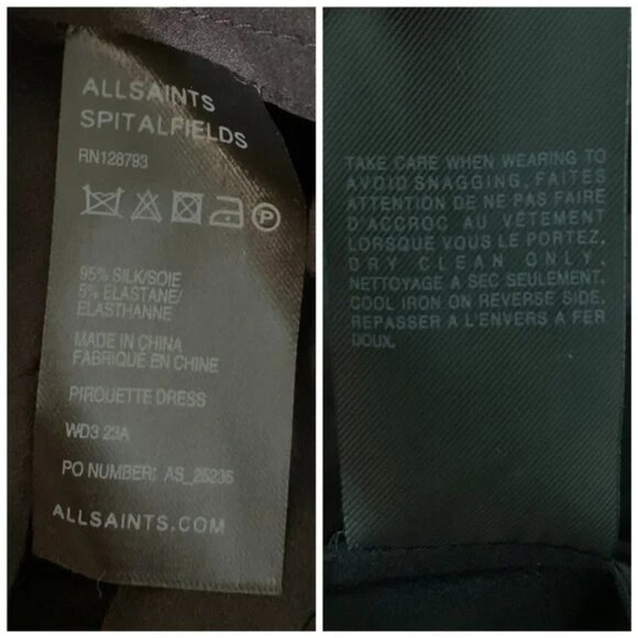 ALLSAINTS DRESS - Picture 7 of 9